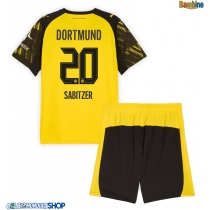 Maglie da calcio Borussia Dortmund Marcel Sabitzer #20 Prima Maglia Bambino 2025-26 Manica Corta (+ Pantaloni corti)